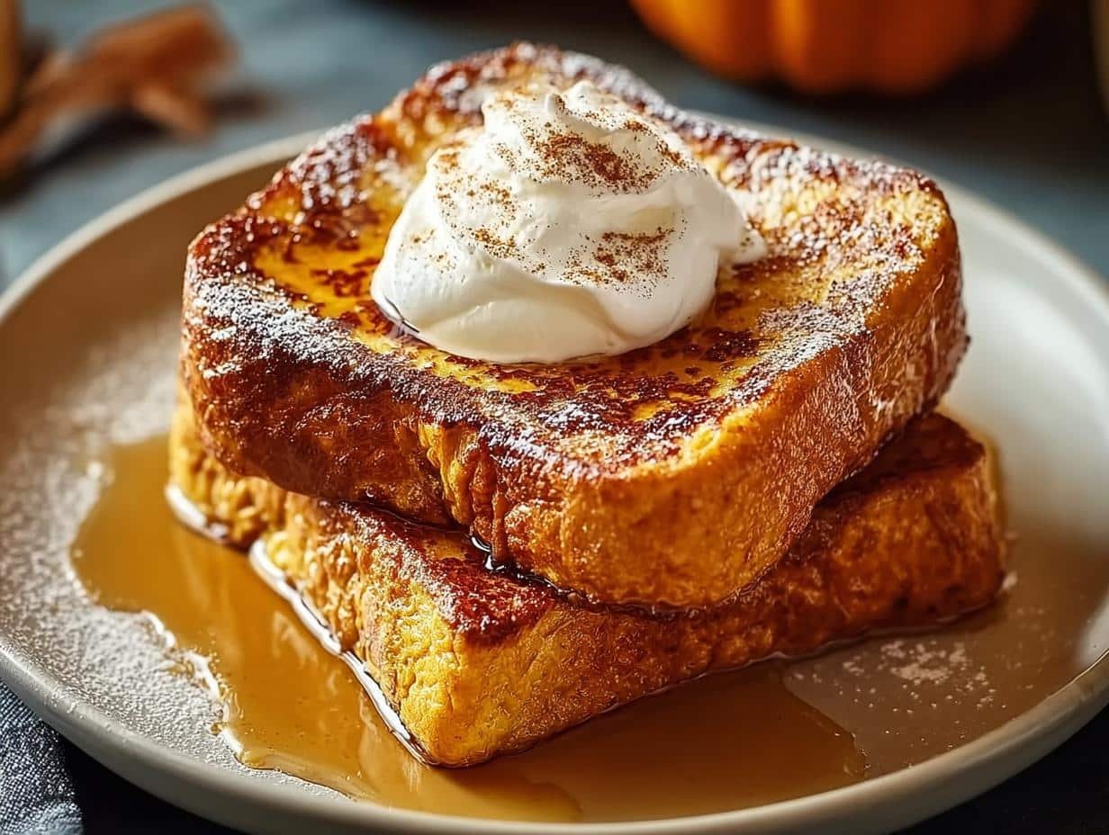 Fall Pumpkin French Toast