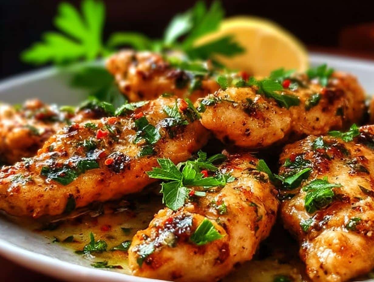 Garlic Butter Chicken Tenders