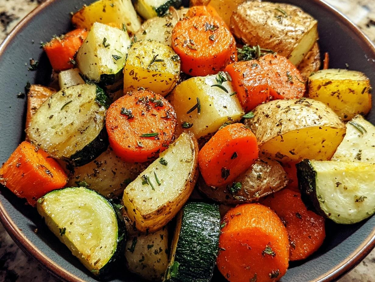 Garlic Herb Roasted Potatoes: 1 Easy Flavor Bomb - Garlic Herb Roasted Potatoes - additional detail