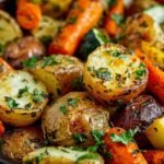 Garlic Herb Roasted Potatoes