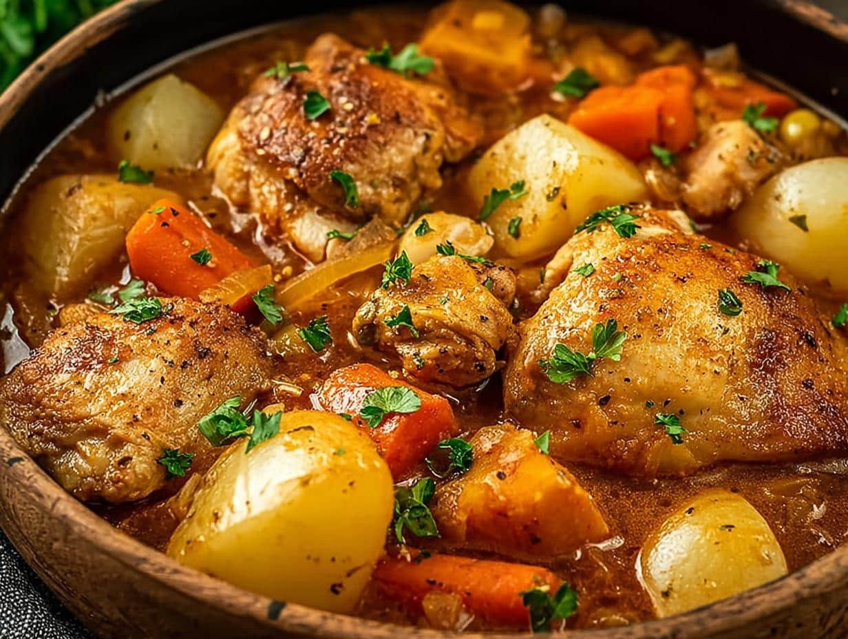 Hearty Chicken Stew Comfort: 1 Easy Recipe - Hearty Chicken Stew Comfort - additional detail