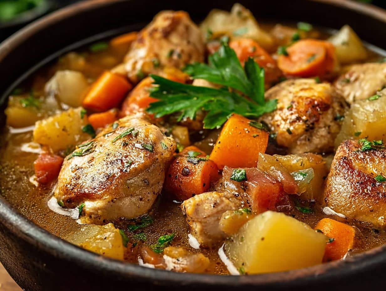 Hearty Chicken Stew Comfort