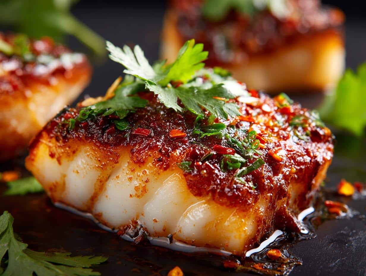 Amazing Honey Marinated Baked Cod in 30 Mins - Honey Marinated Baked Cod - main visual representation