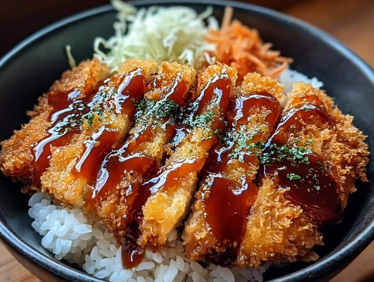 Japanese Katsu Bowls Tonkatsu: Crispy Delight - Japanese Katsu Bowls Tonkatsu - additional detail