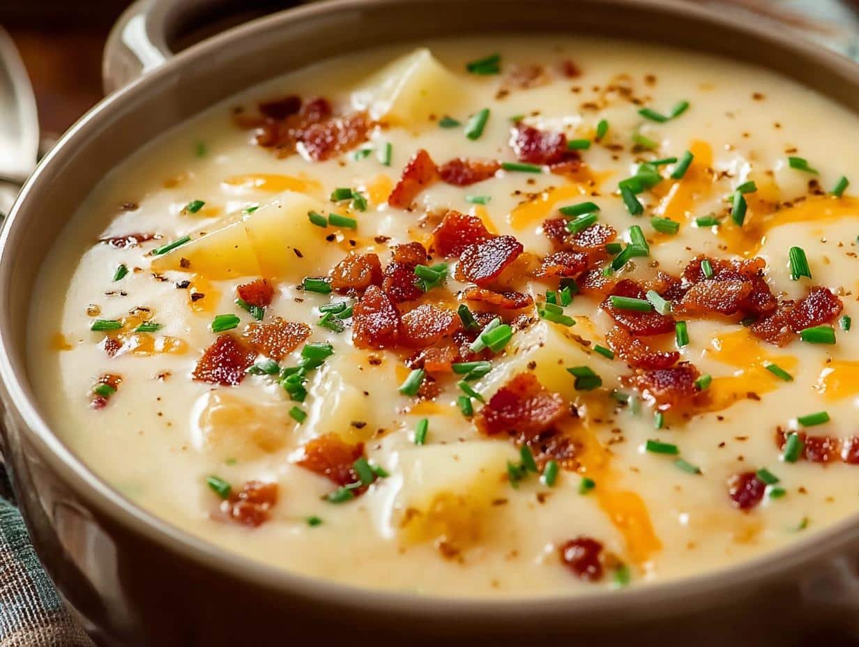 Incredible Loaded Potato Soup: 30 Min Magic - Loaded Potato Soup Incredible - additional detail