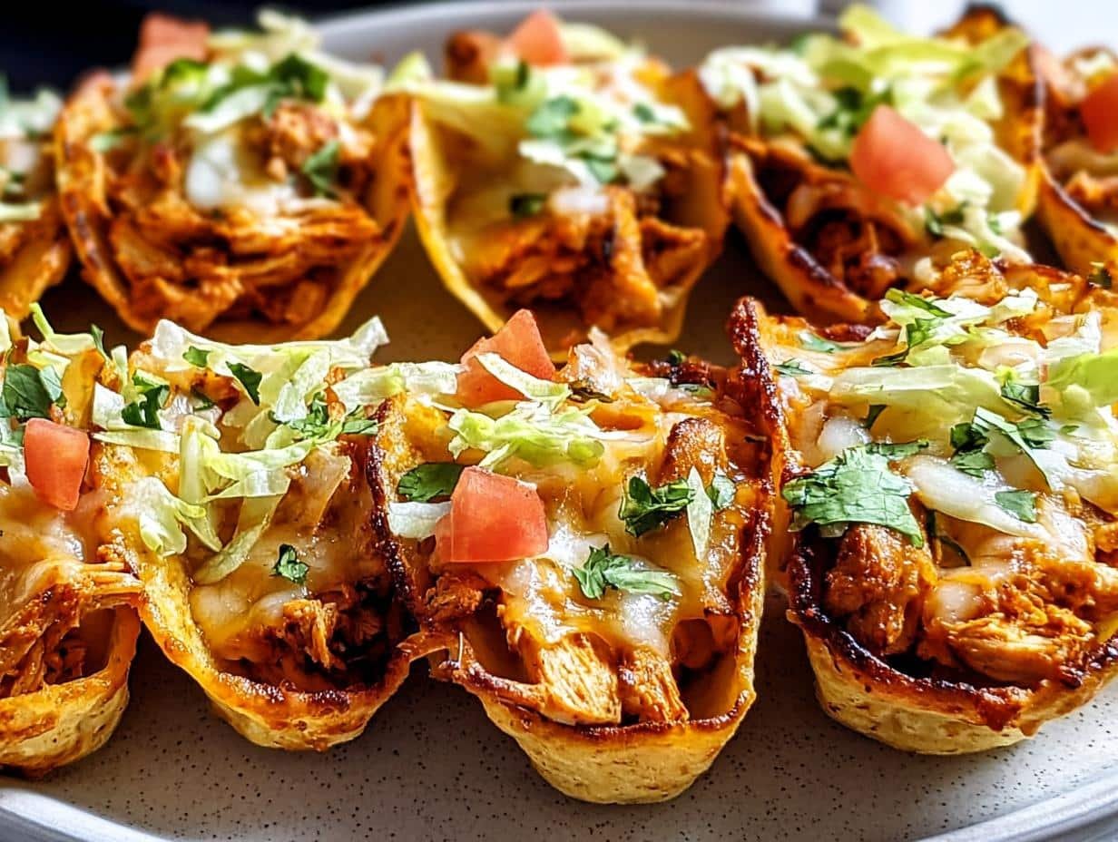 Mini Baked Chicken Tacos: 20 Min Flavor Blitz - Mini Baked Chicken Tacos - additional detail