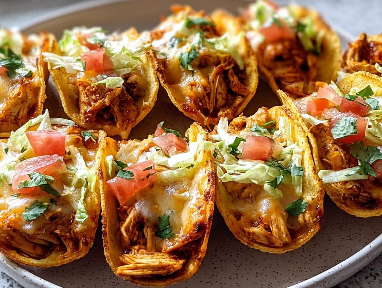 Mini Baked Chicken Tacos: 20 Min Flavor Blitz - Mini Baked Chicken Tacos - additional detail