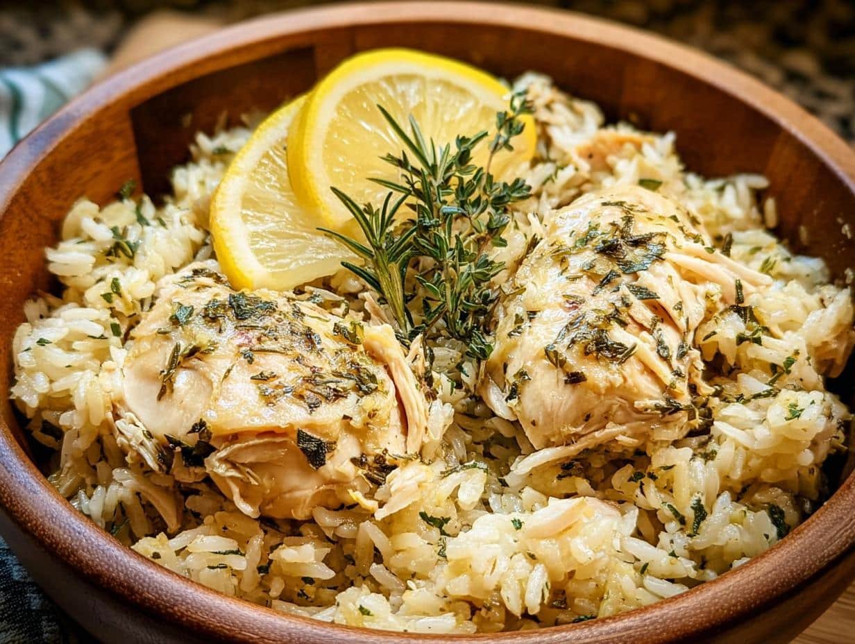 Slow Cooker Lemon Herb: 4 Ingredient Magic - Slow Cooker Lemon Herb - additional detail