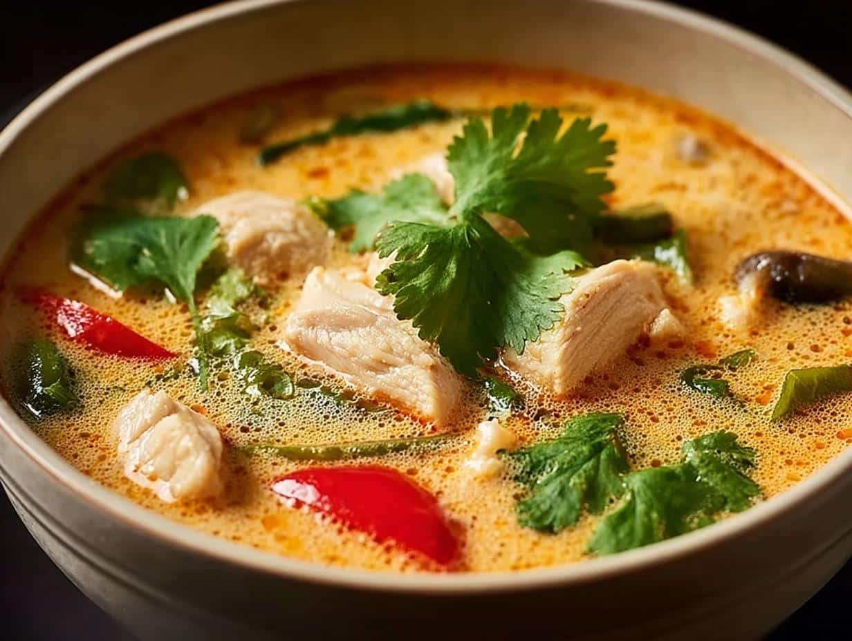 Amazing Thai Coconut Chicken Soup 25 Min - Thai Coconut Chicken Soup - additional detail