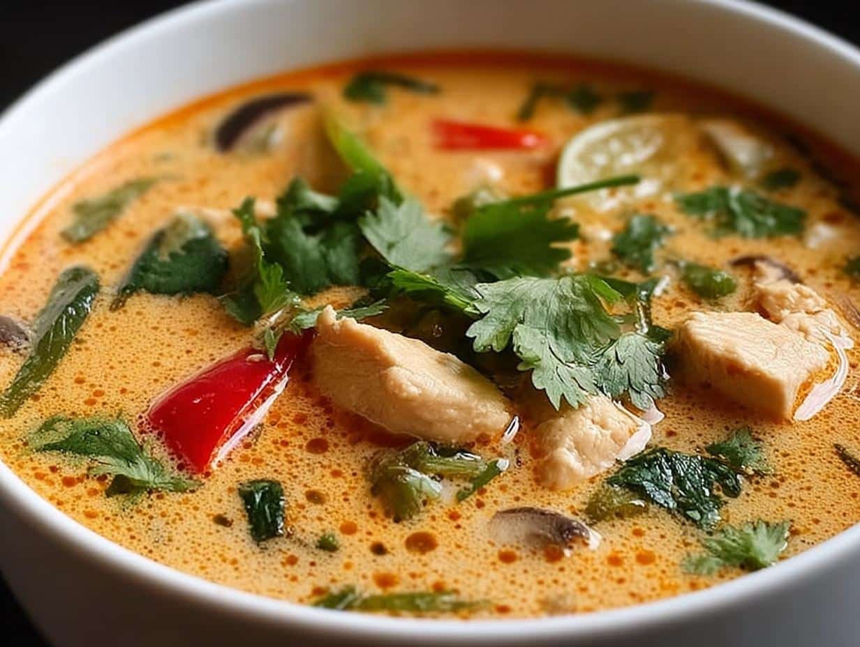 Thai Coconut Chicken Soup
