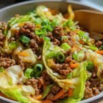 Unstuffed Beef Egg Roll