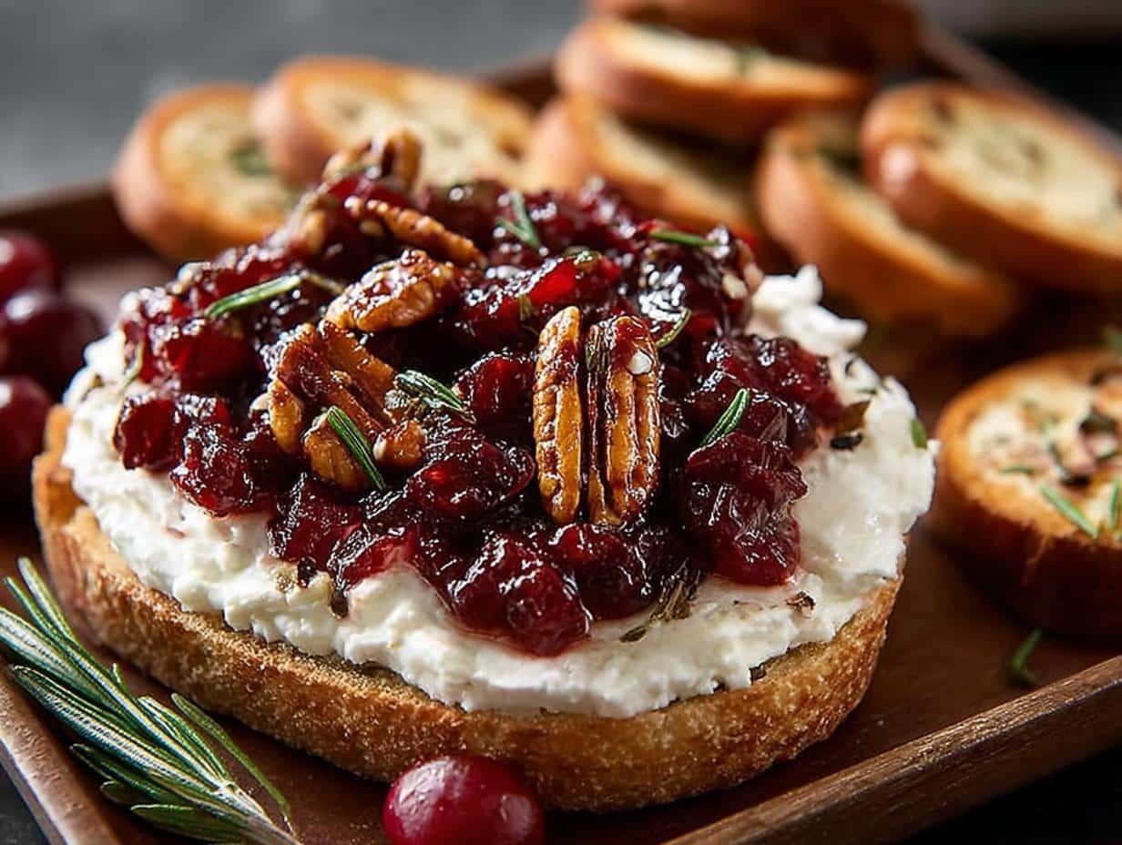Whipped Goat Cheese Cranberries: Divine Treat - Whipped Goat Cheese Cranberries - main visual representation