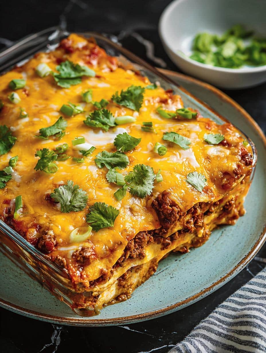 Beef Enchilada Casserole 25484