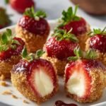 Cheesecake Stuffed Strawberries