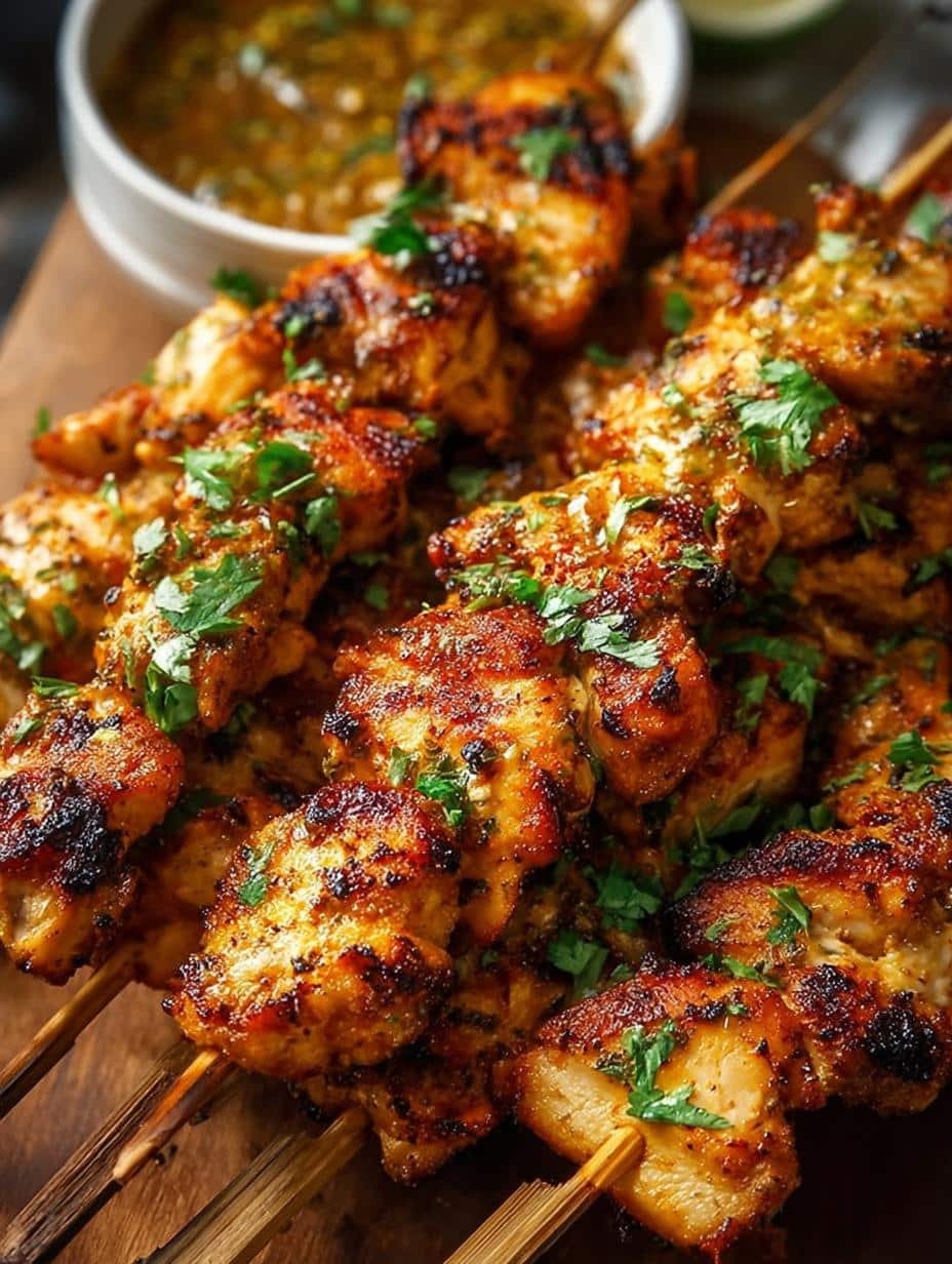 Cowboy Butter Chicken Skewers: 5 Bold Flavors for BBQ - main visual representation of grilled chicken skewers