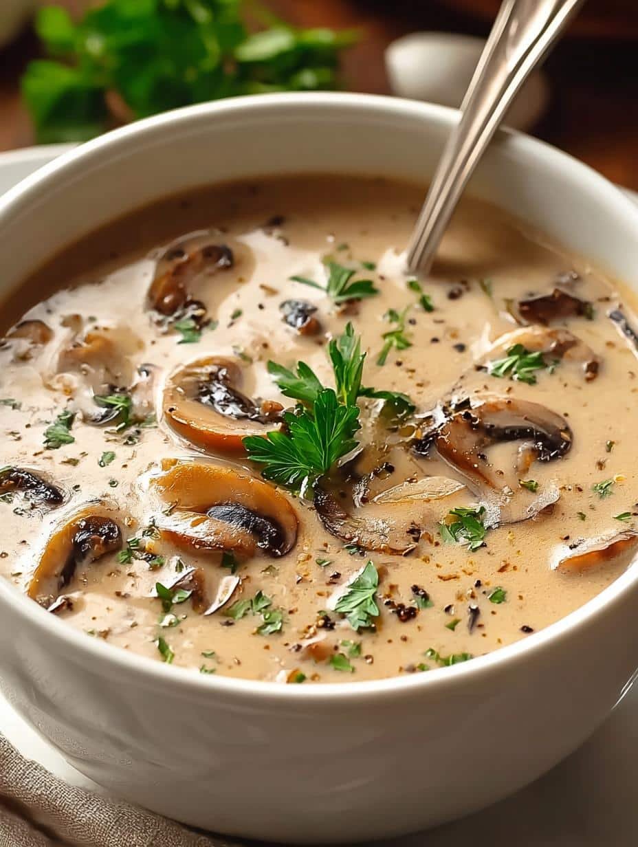 Cream Mushroom Soup Incredible