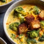 Creamy Broccoli Cheddar Soup
