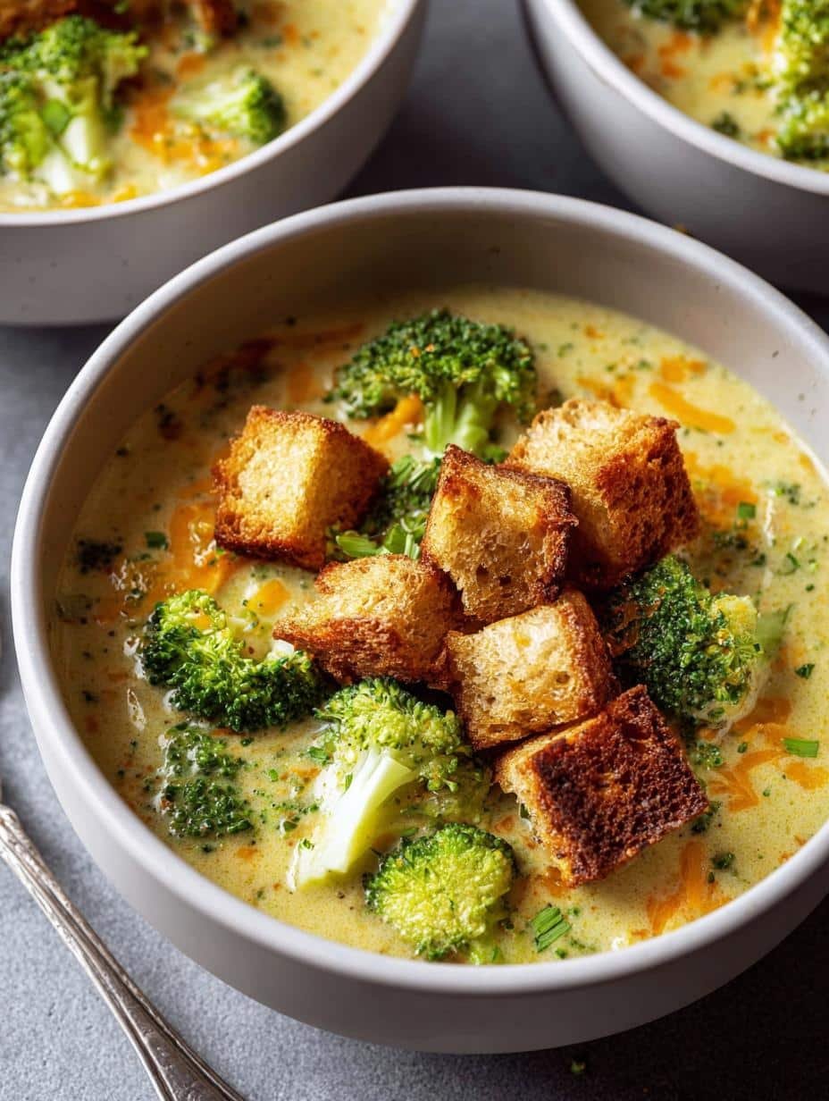 Creamy Broccoli Cheddar Soup: 5 Steps to Comforting Goodness - Creamy Broccoli Cheddar Soup - additional detail