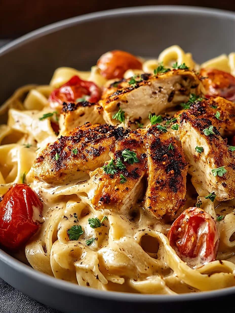 Creamy Cajun Chicken Pasta