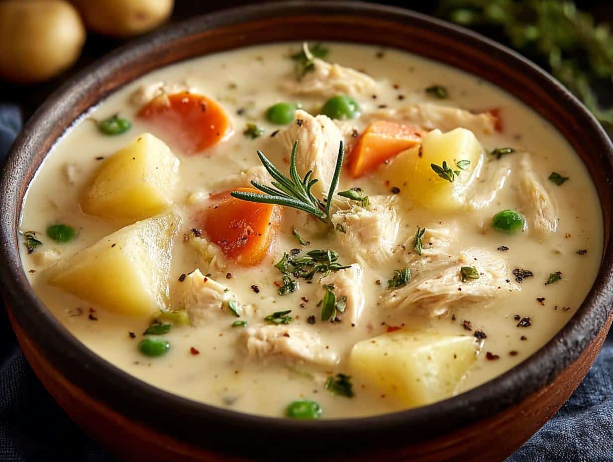 Amazing Creamy Chicken Potato Soup: 7 Secrets - Creamy Chicken Potato Soup - additional detail