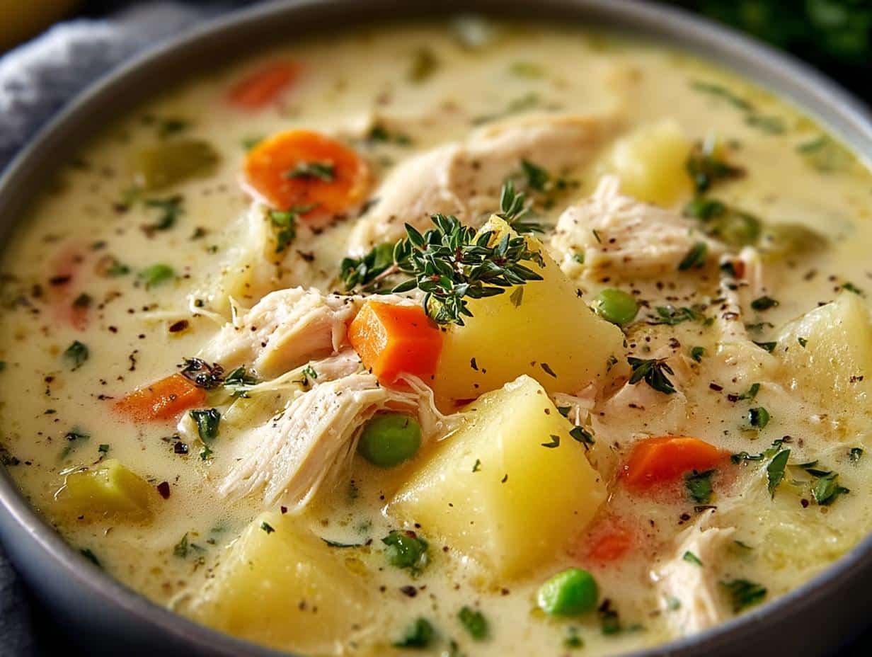 Creamy Chicken Potato Soup