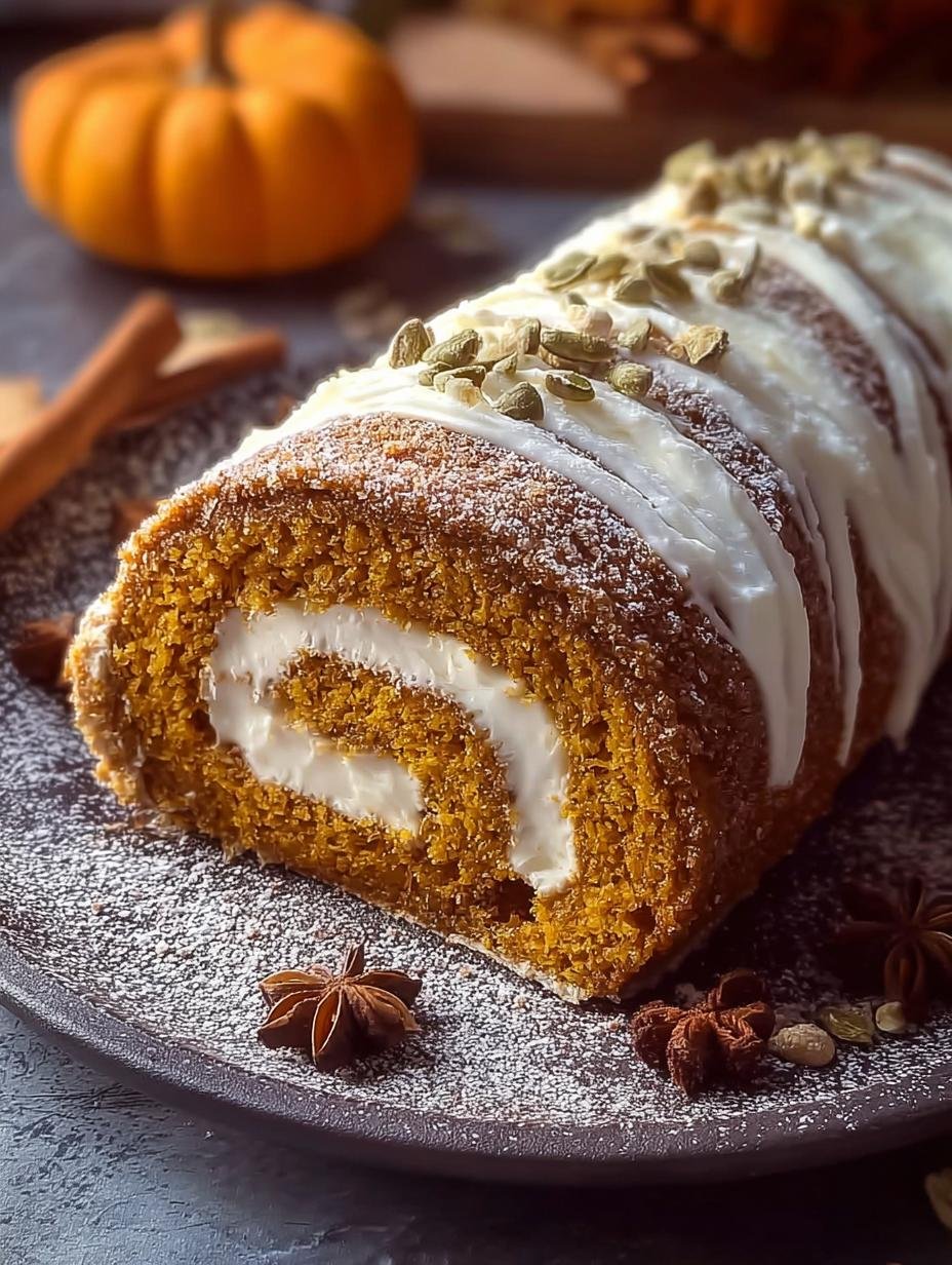Creamy Pumpkin Spice Roll: 10 Steps to Perfection - Creamy Pumpkin Spice Roll - main visual representation