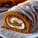 Creamy Pumpkin Spice Roll