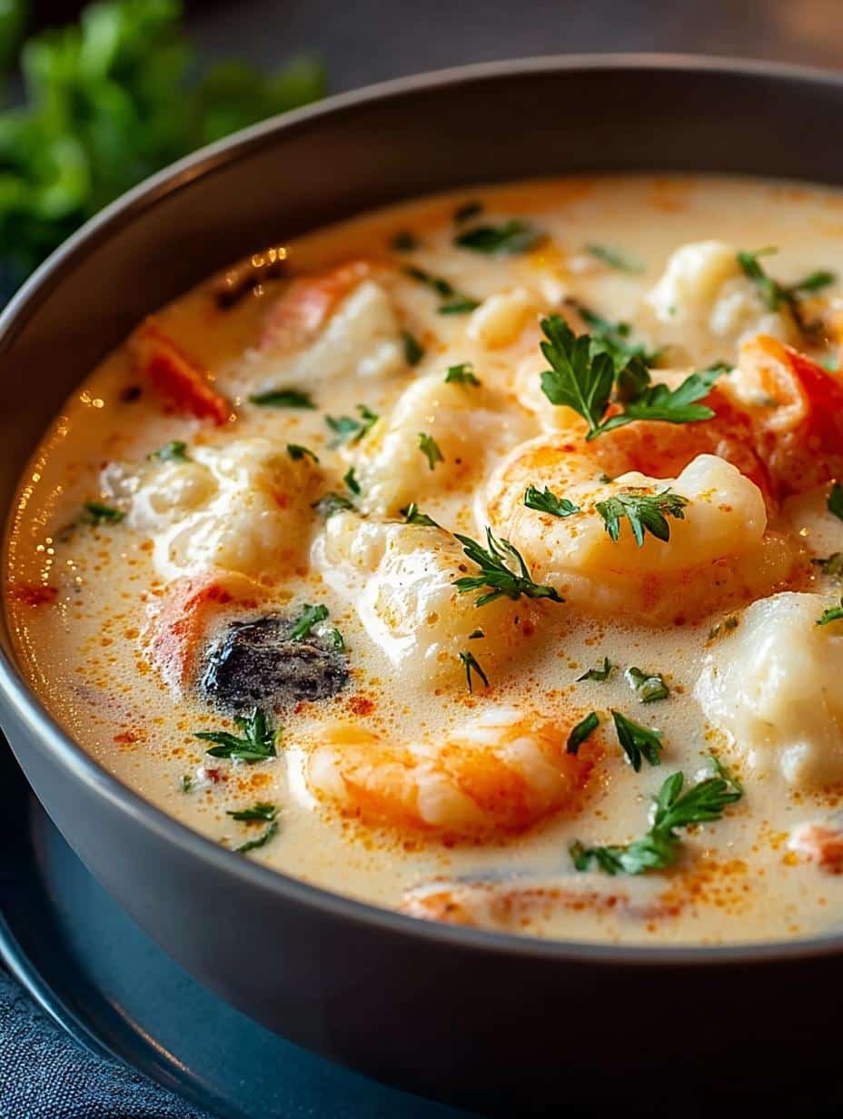 Creamy Seafood Chowder Incredible