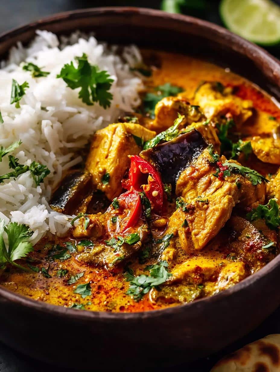 Crockpot Chicken Curry with