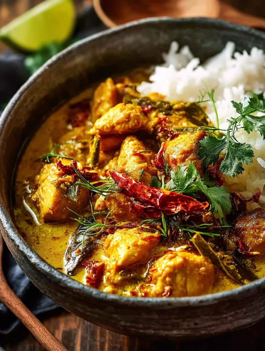 Crockpot Coconut Chicken Curry
