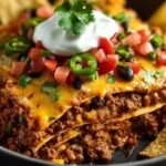 Crockpot Taco Casserole Incredible