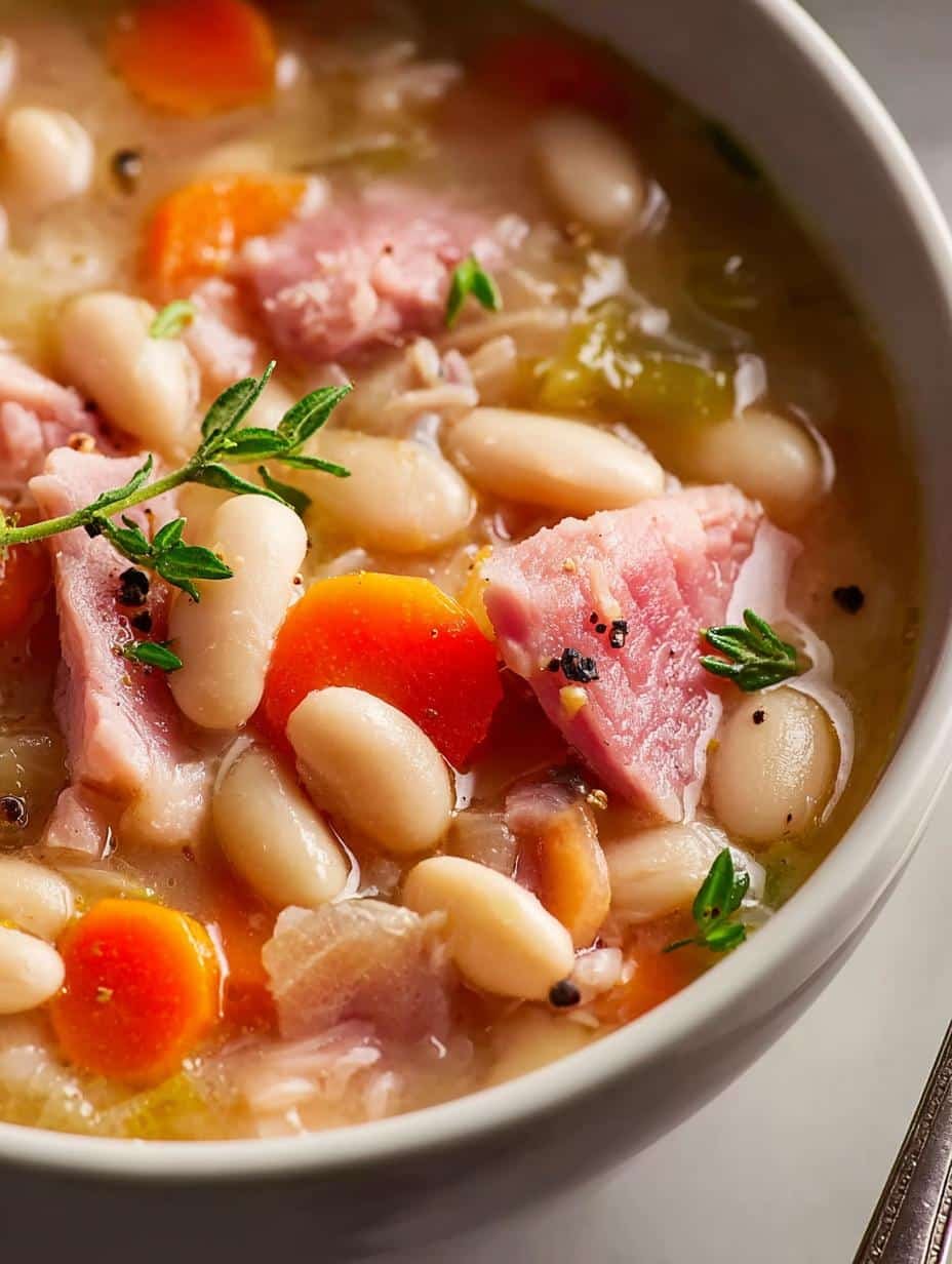Crockpot White Bean Ham: 5 Hearty Comfort Food Recipes - Crockpot White Bean Ham - main visual representation