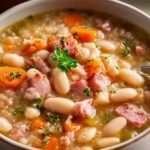 Crockpot White Bean Ham