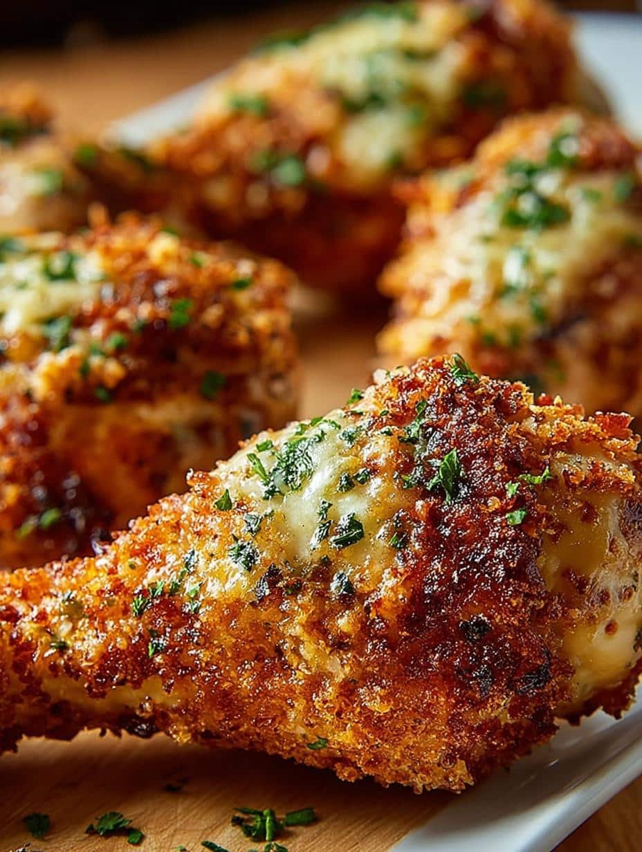 Amazing Crunchy Garlic Parmesan Chicken in 40-45 Min - Crunchy Garlic Parmesan Chicken - additional detail