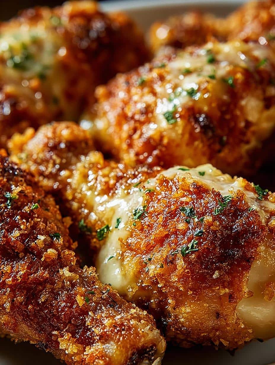 Crunchy Garlic Parmesan Chicken