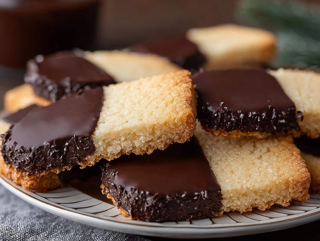 Easiest Chocolate Dipped Shortbread: 10 Perfect Bites - Easiest Chocolate Dipped Shortbread - additional detail