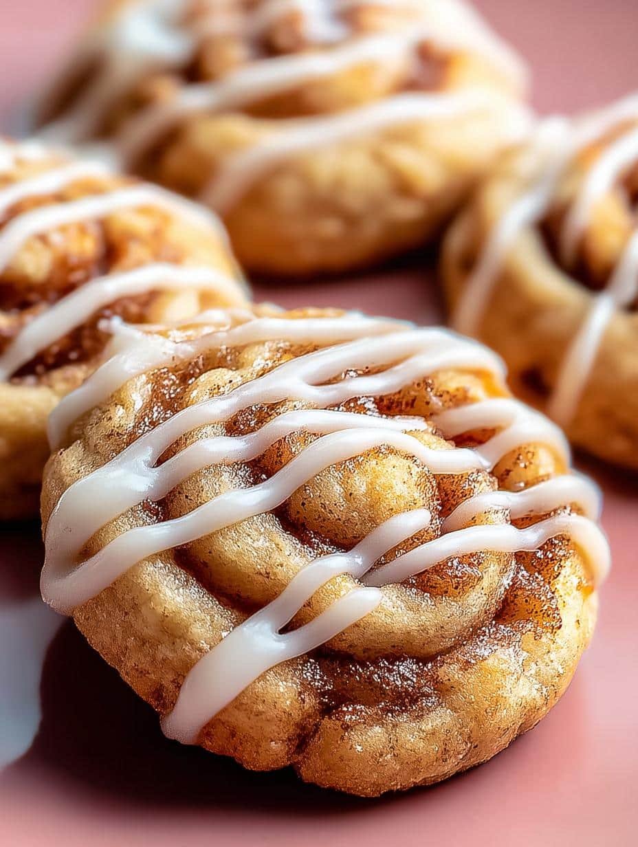 Irresistible Cinnamon Roll Cookies
