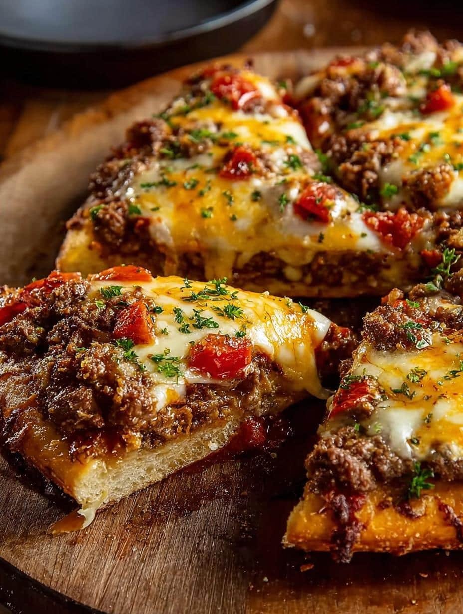 Delicious Patty Melt Pizza: 7 Steps to Comfort Food - Patty Melt Pizza - main visual representation