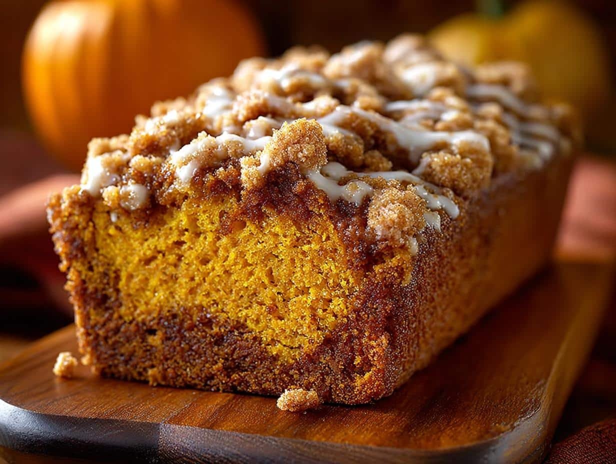 Irresistible Pumpkin Streusel Bread: 1 Amazing Recipe - Pumpkin Streusel Bread - main visual representation