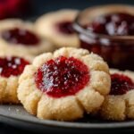 Raspberry Thumbprint Cookies
