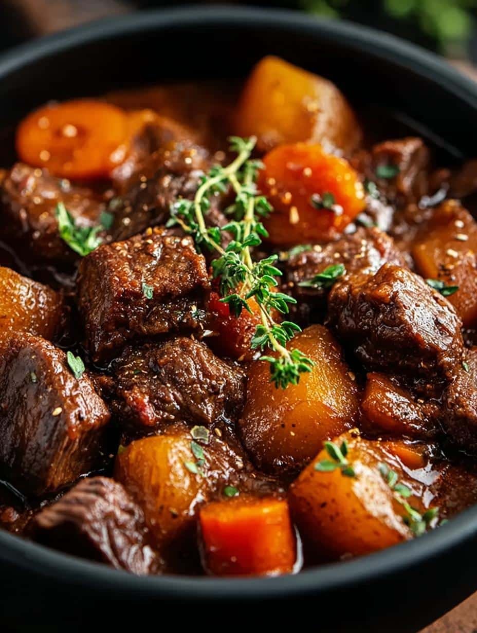 Slow Cooked Scottish Beef