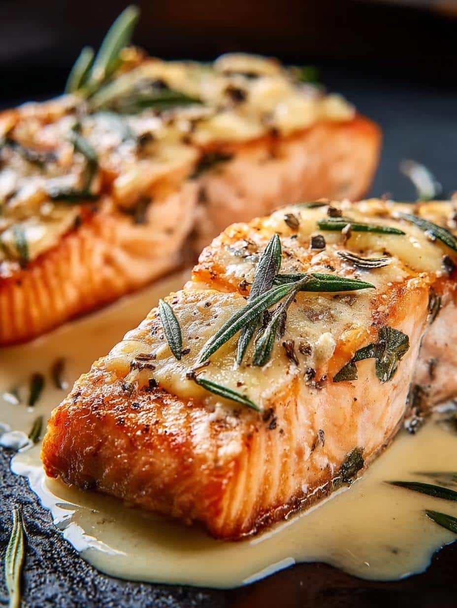 Tuscan Salmon with Parmesan
