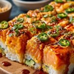 Viral Spicy Salmon Sushi