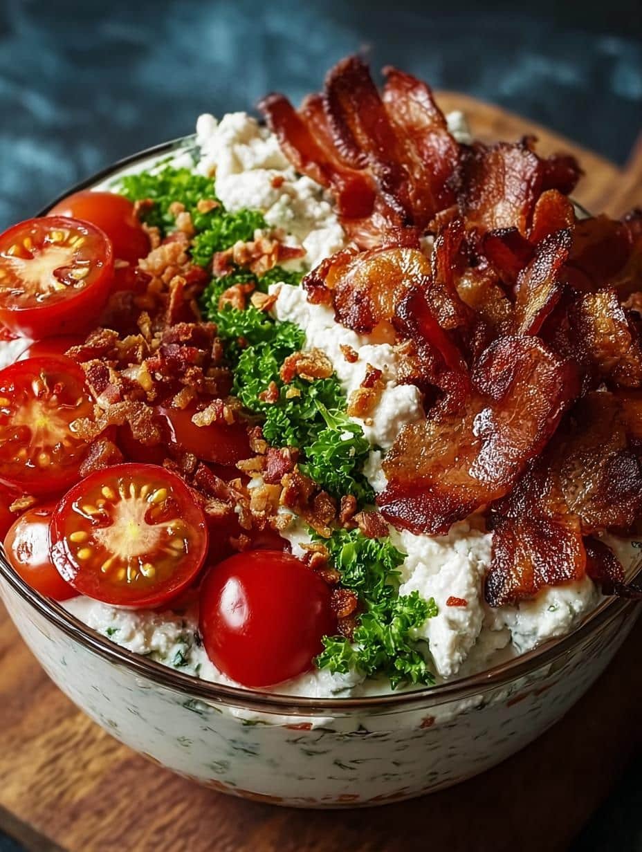 Blt Cottage Cheese Bowl