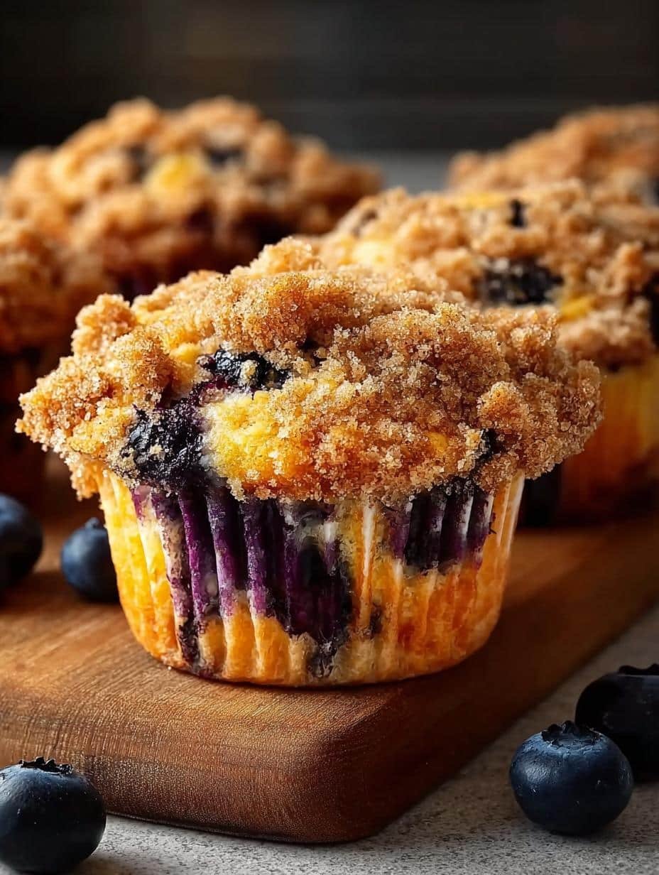 Best Blueberry Streusel Muffins: Perfectly Moist Delight - Blueberry Streusel Muffins - additional detail
