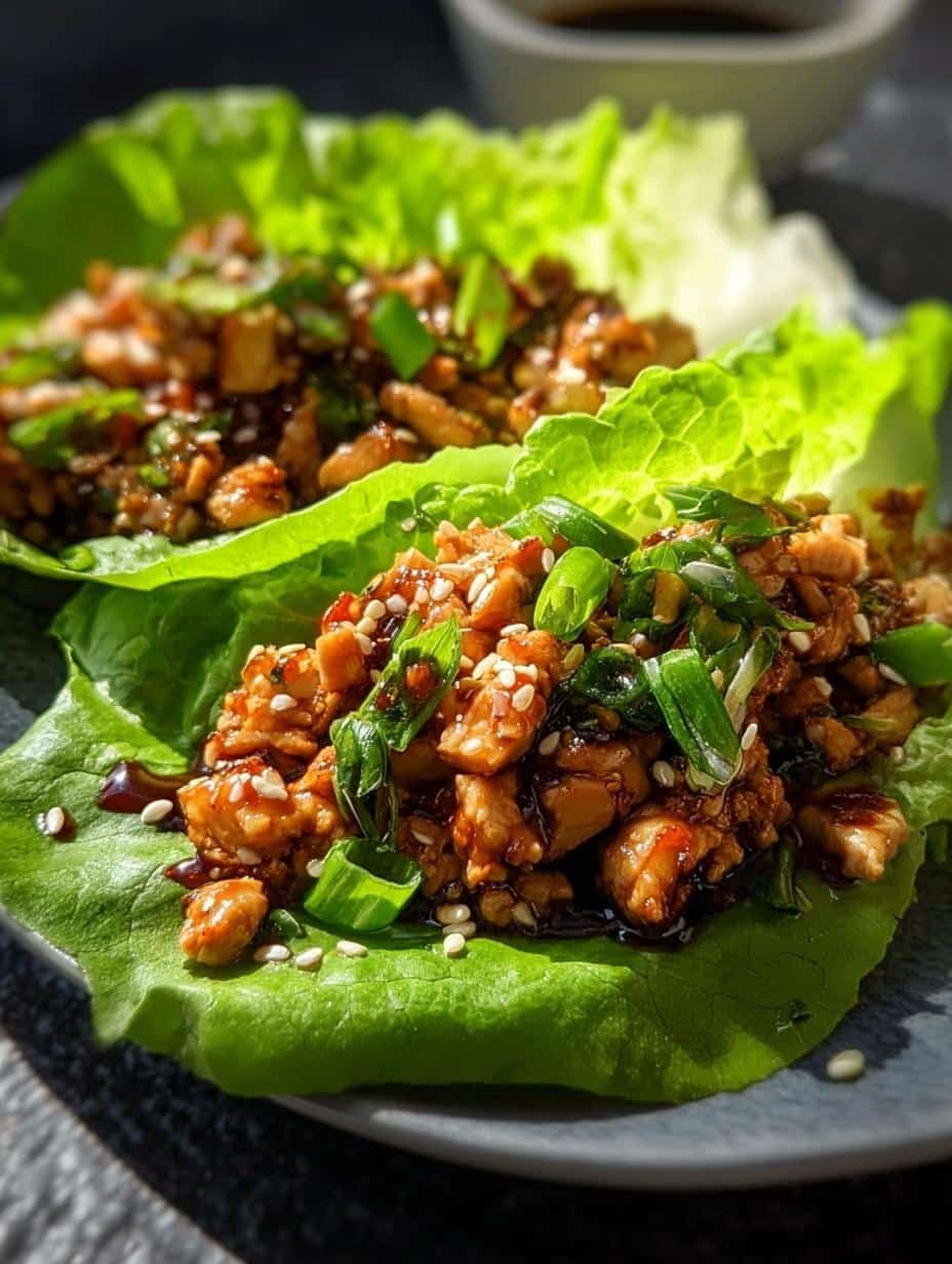 Changs Chicken Lettuce Wraps