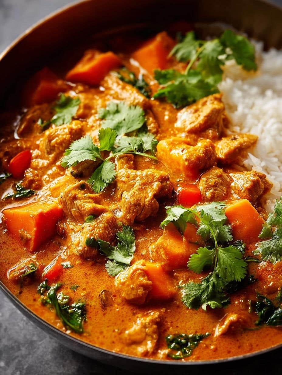 Chicken Sweet Potato Curry