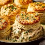 Creamy Chicken Biscuits