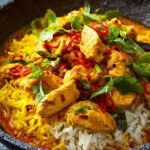 Curried Coconut Chicken Rice