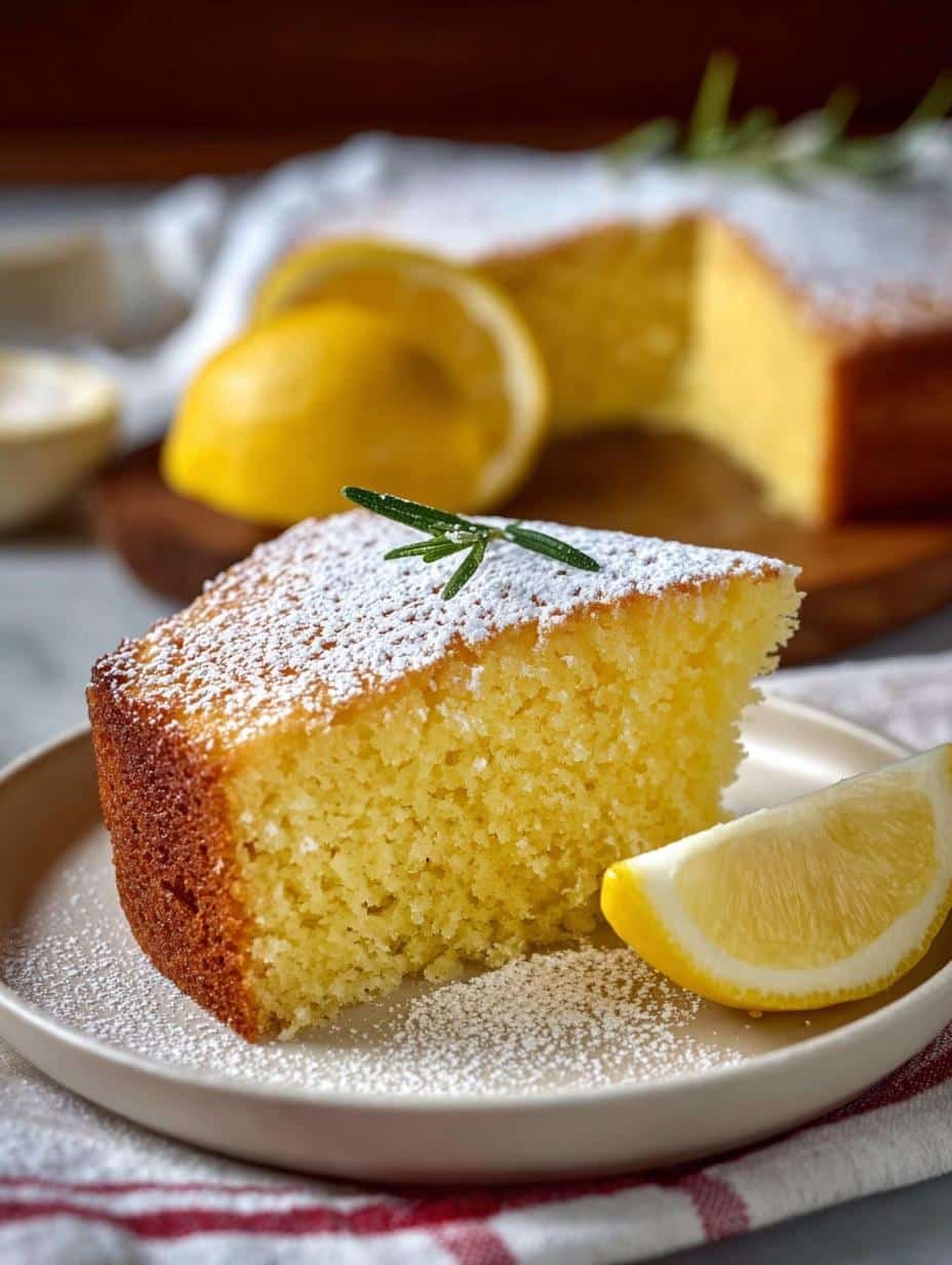 Italian Lemon Olive Oil Cake: A Zesty Delight - Italian Lemon Olive Oil - additional detail